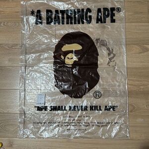 A bathing ape plastic